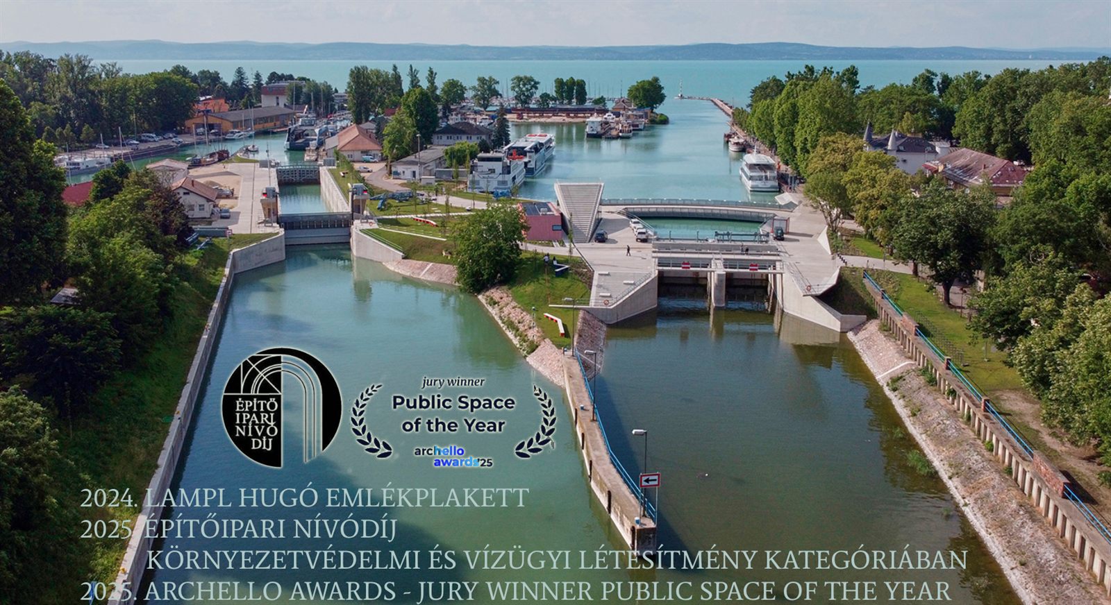 Siófoki műtárgyak, díjakkal